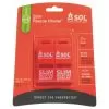 SOL Slim Rescue Howler Whistle 2-pack Emergency Whistle -Outdoors Shop slim rescue howler 2 pack